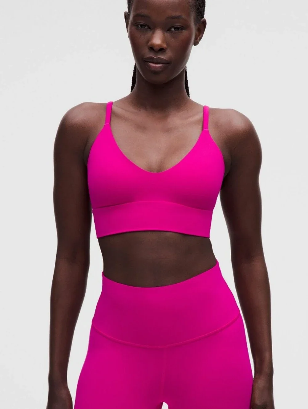 NWT Lululemon Focuser Scoop-neck Nulu Lightweight Bra, Size Medium